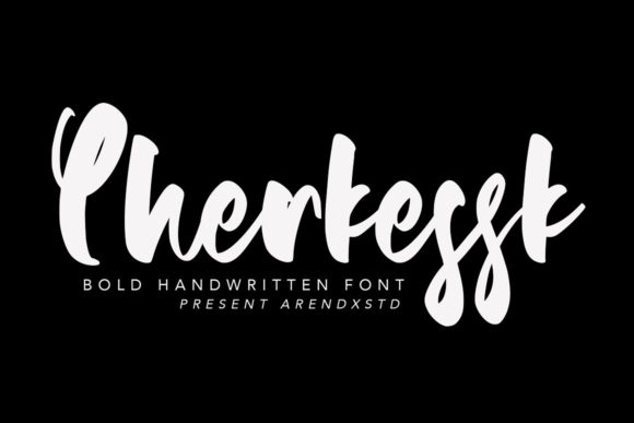 Cherkessk: The Bold Handwritten Font for Impact