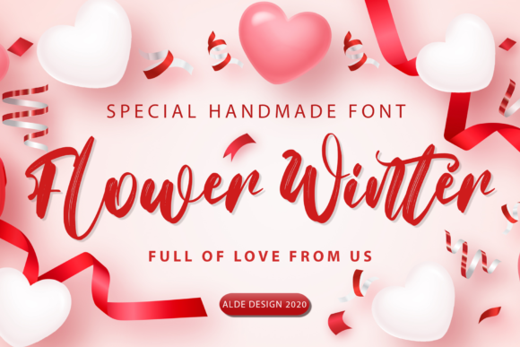 Flower Winter: A Classy Handwritten Font for Crafters