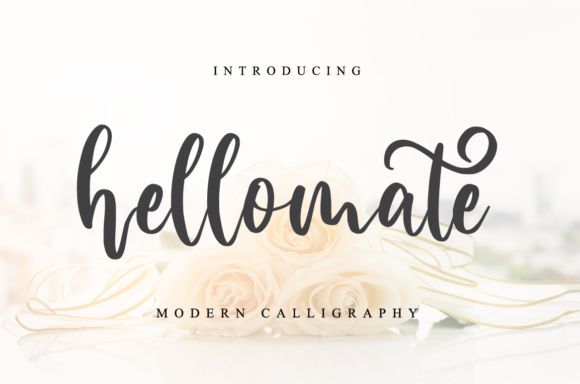 Hellomate: A Friendly Handwritten Font for Editorial Design