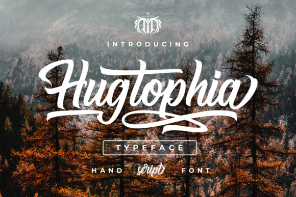 Hugtophia: The Script Font for Modern Marketers