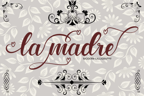 La Madre: A Handwritten Font for Modern Web Design