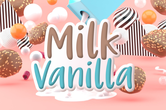Milk Vanilla Font Review: A Playful Typeface for Brands