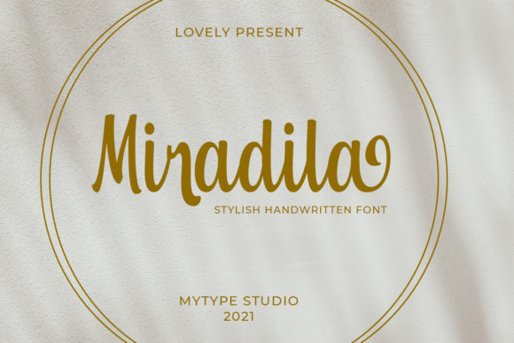 Miradila: A Bold Handwritten Typeface for Editorial Impact