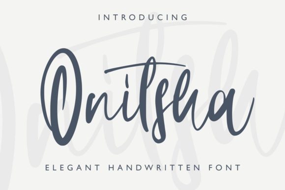 Onitsha: A Stylish Handwritten Font for Campaigns