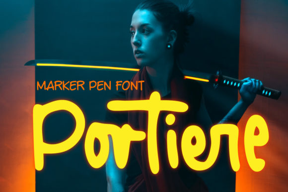 Portiere: The Handwritten Font for Bold Marketing