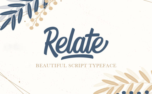 Relate: A Handwritten Typeface for Editorial Warmth