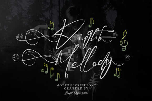 Right Mellody: A Stylish Script Font for Web Design