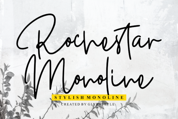 Rochestar: A Handwritten Typeface for Editorial Design