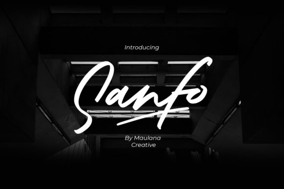 Sanfo: A Handwritten Font for Stronger Branding
