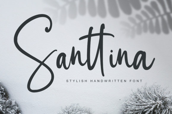 Santtina: A Modern Handwritten Font for Branding
