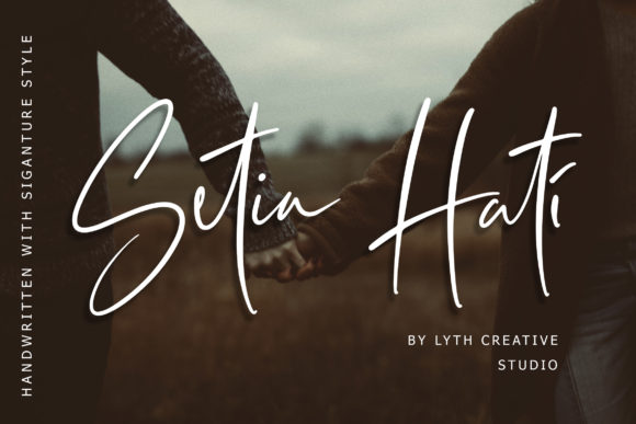 Setia Hati: A Modern Script Font for Web Design